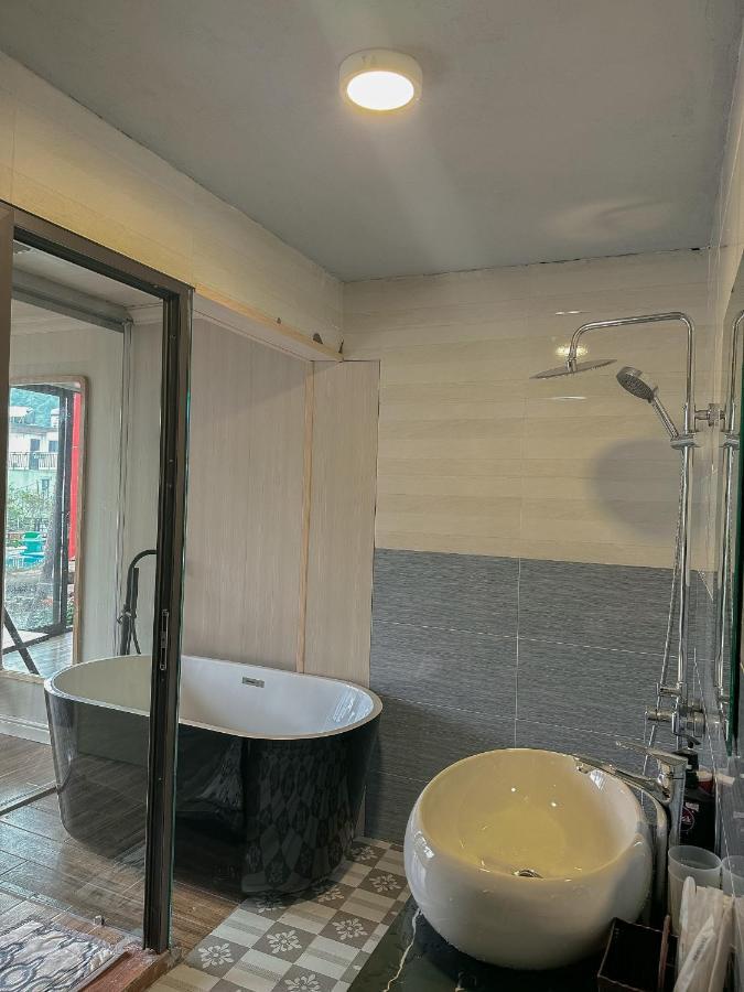 Bach Xanh House. Triangle Bungalow Tam Dao Exterior photo